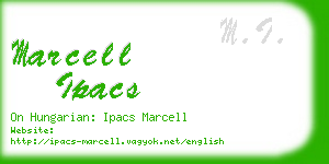 marcell ipacs business card